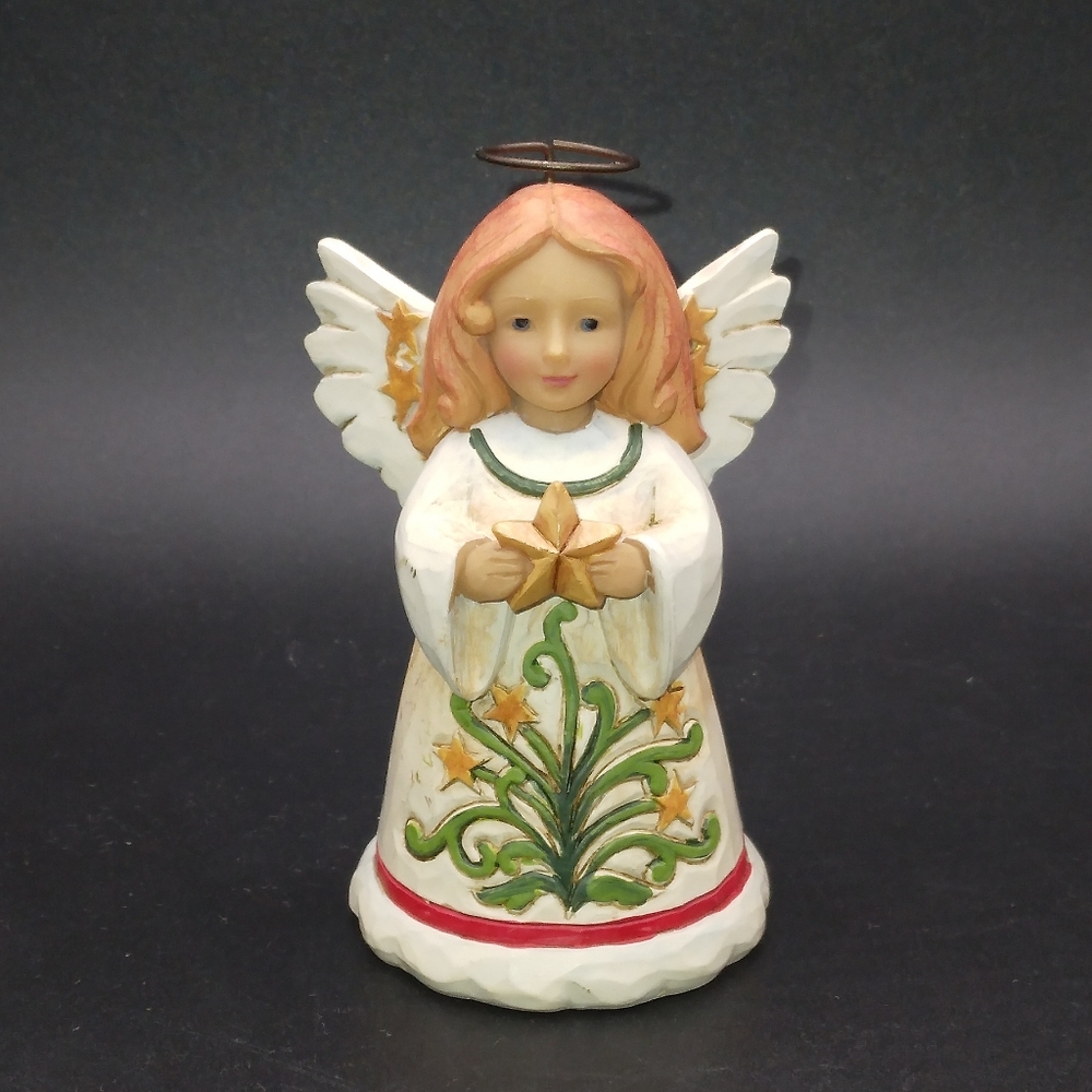 Jim Shore Heartwood Creek Angel, #6004297, 3.75 Inches, READ